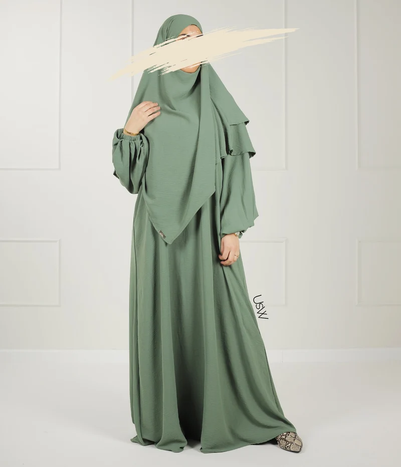 A-Linie PUFF Abaya Jazz - UsW - Blatt