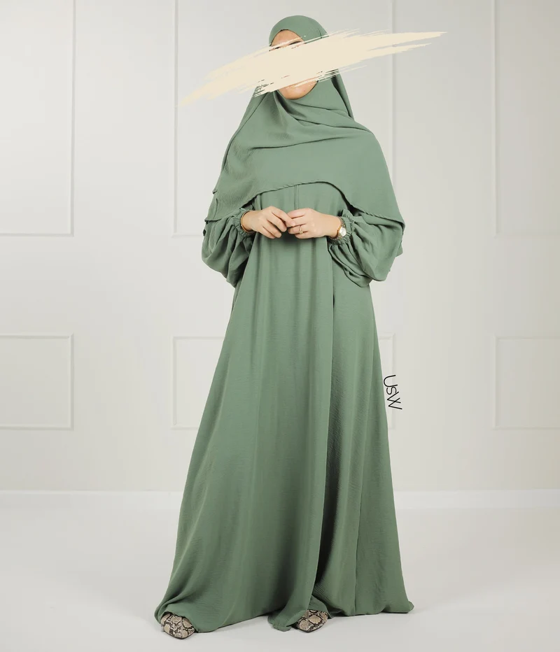 A-Linie PUFF Abaya Jazz - UsW - Blatt