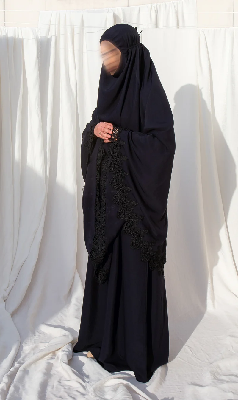 Gebetsset Lombok Lace - Navy I Black Lace Point
