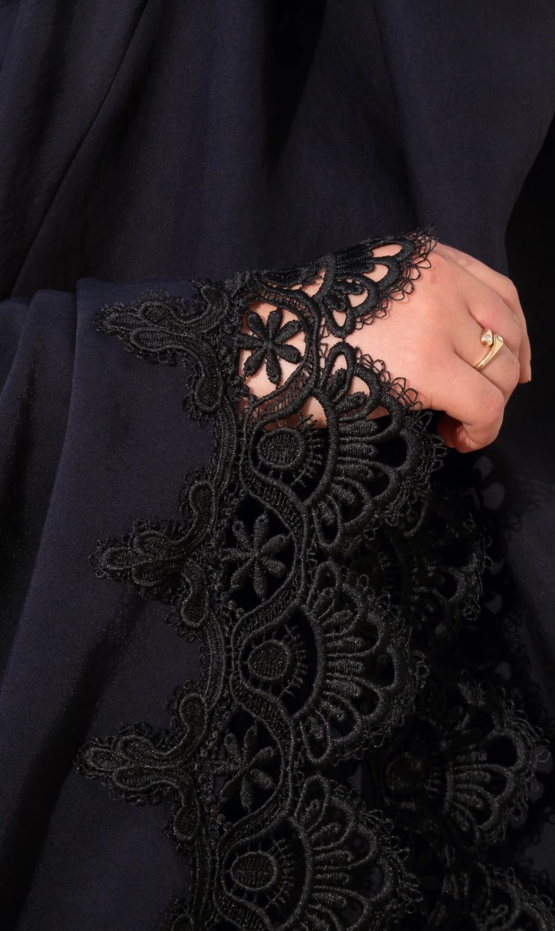 Gebetsset Lombok Lace - Navy I Black Lace Point