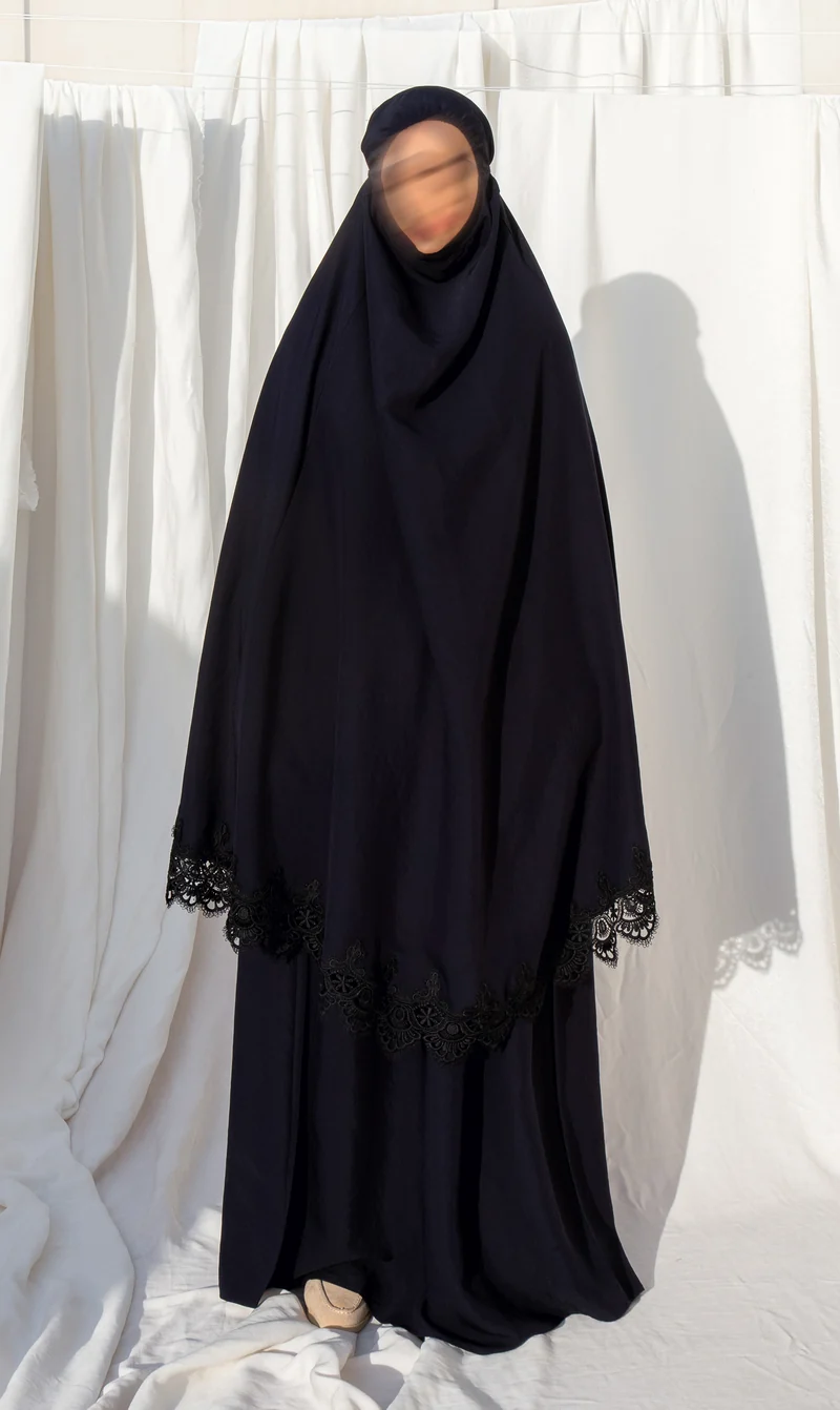 Gebetsset Lombok Lace - Navy I Black Lace Point