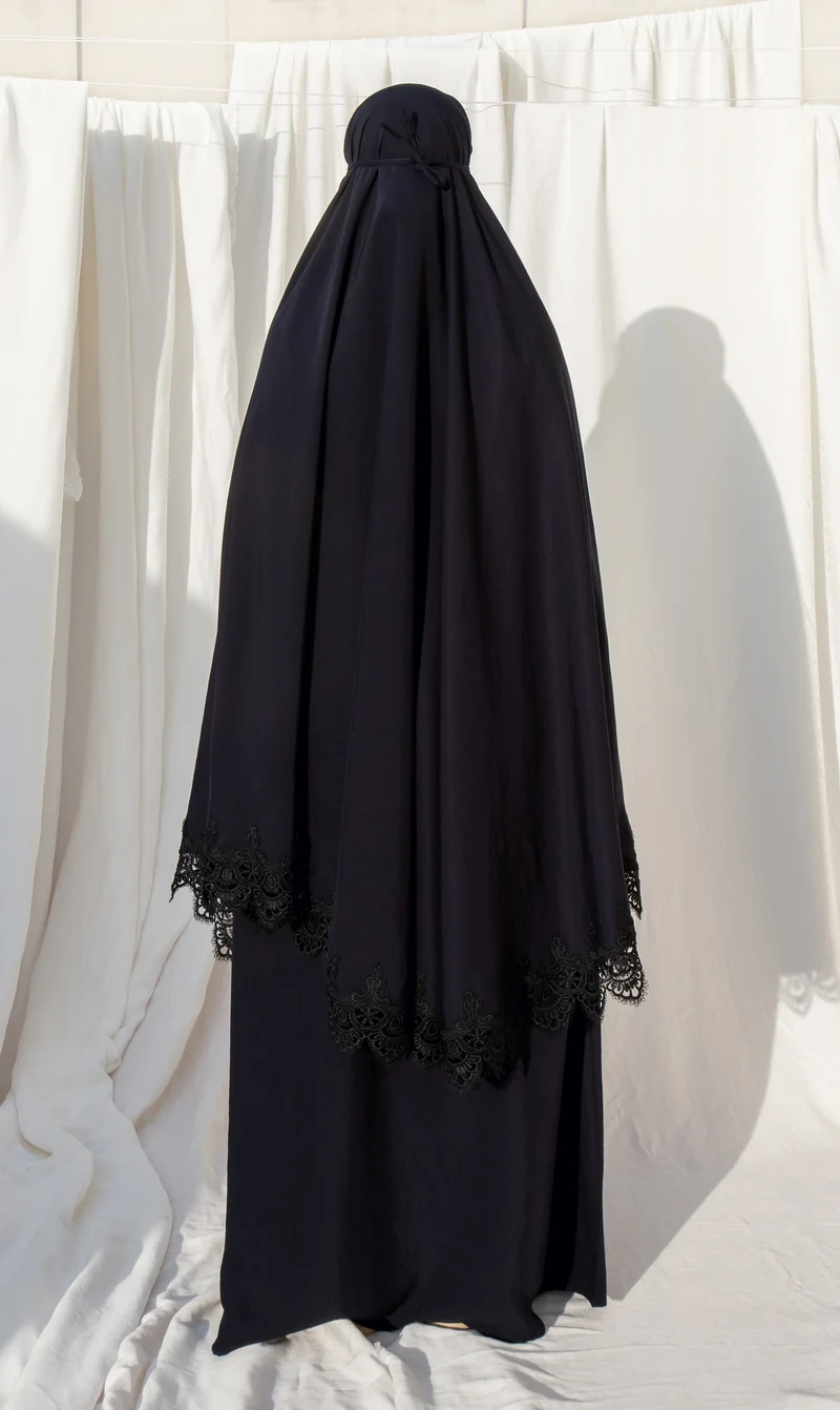 Gebetsset Lombok Lace - Navy I Black Lace Point