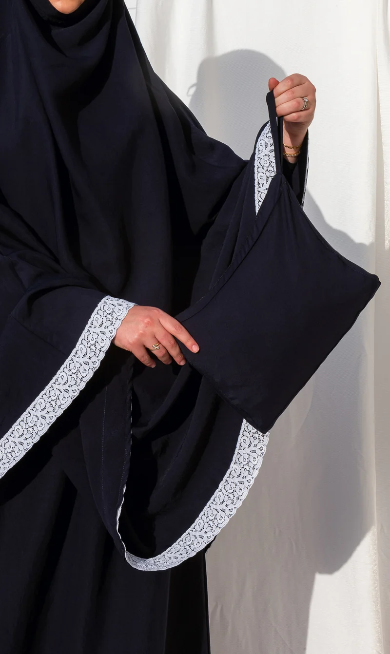 Gebetsset Lombok Lace - Navy I Black Lace Point