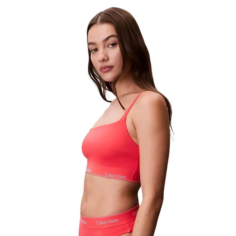 Calvin Klein Jeans Orangefarbenes Bralette-Strandaccessoire für Damen