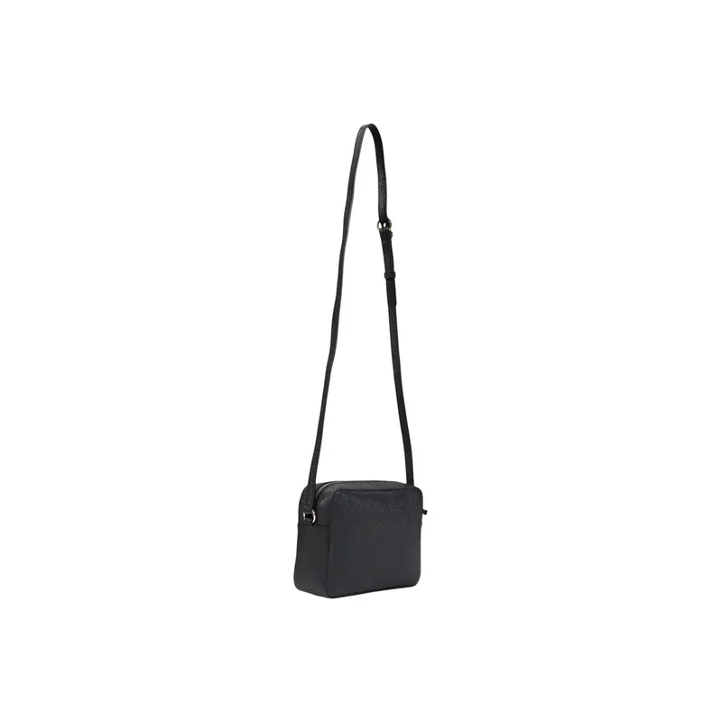 Alviero Martini Damen-Schultertasche aus PVC, Schwarz, B 21 cm