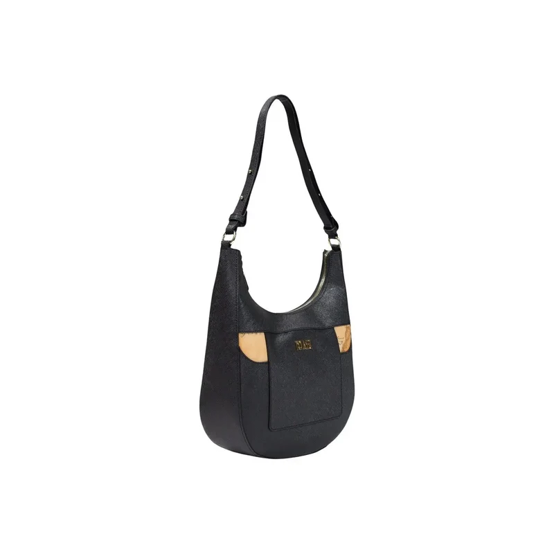 Alviero Martini Prima Classe Damen Umhängetasche, Schwarz, B26 cm