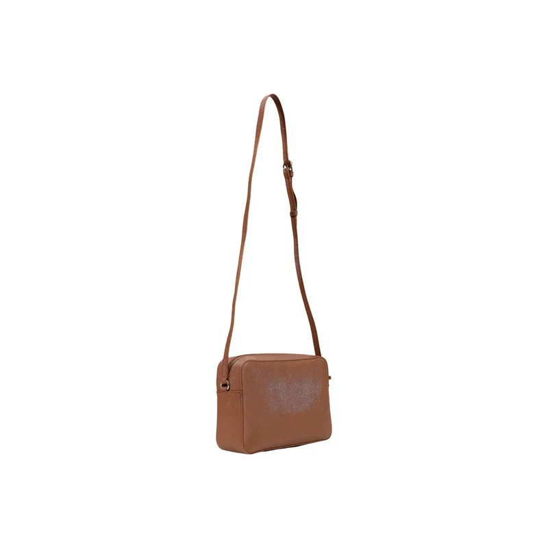 Alviero Martini Damen-Schultertasche, braunes Polyurethan, B 27 cm