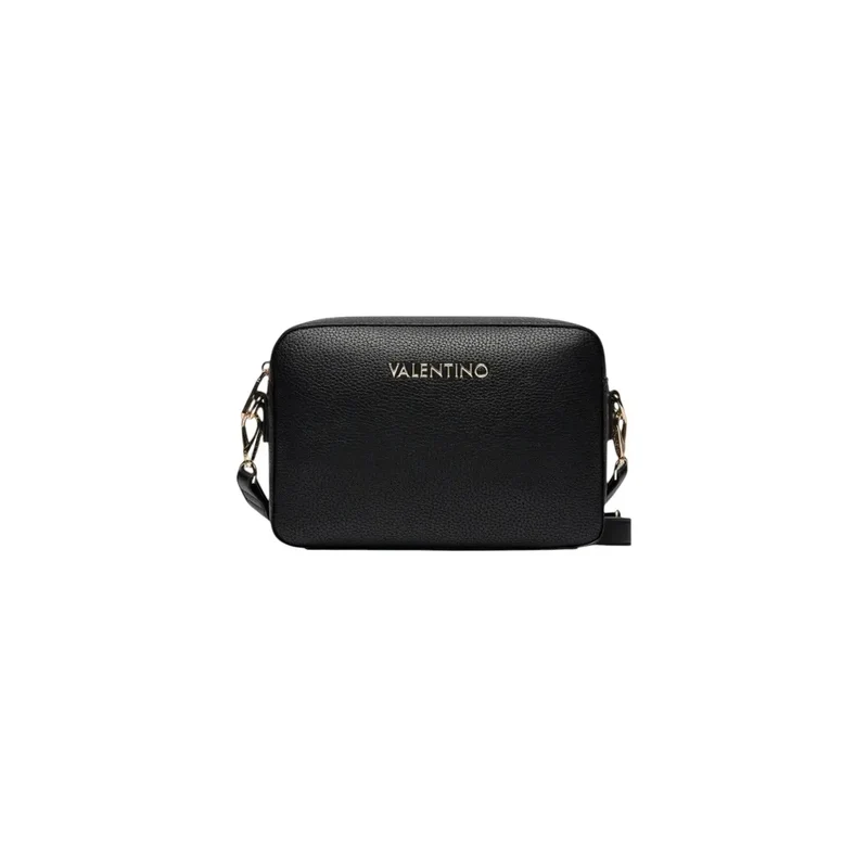 Valentino Damenhandtasche, schwarz, Polyurethan, 23 cm breit