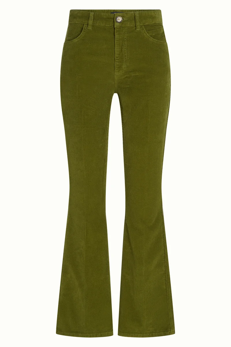 Tammy Flared Pants Baby Cord