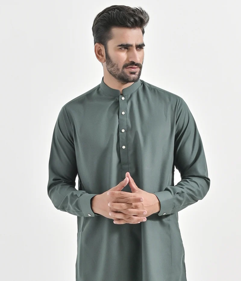 Malaysisches Kurti Chino - Grün