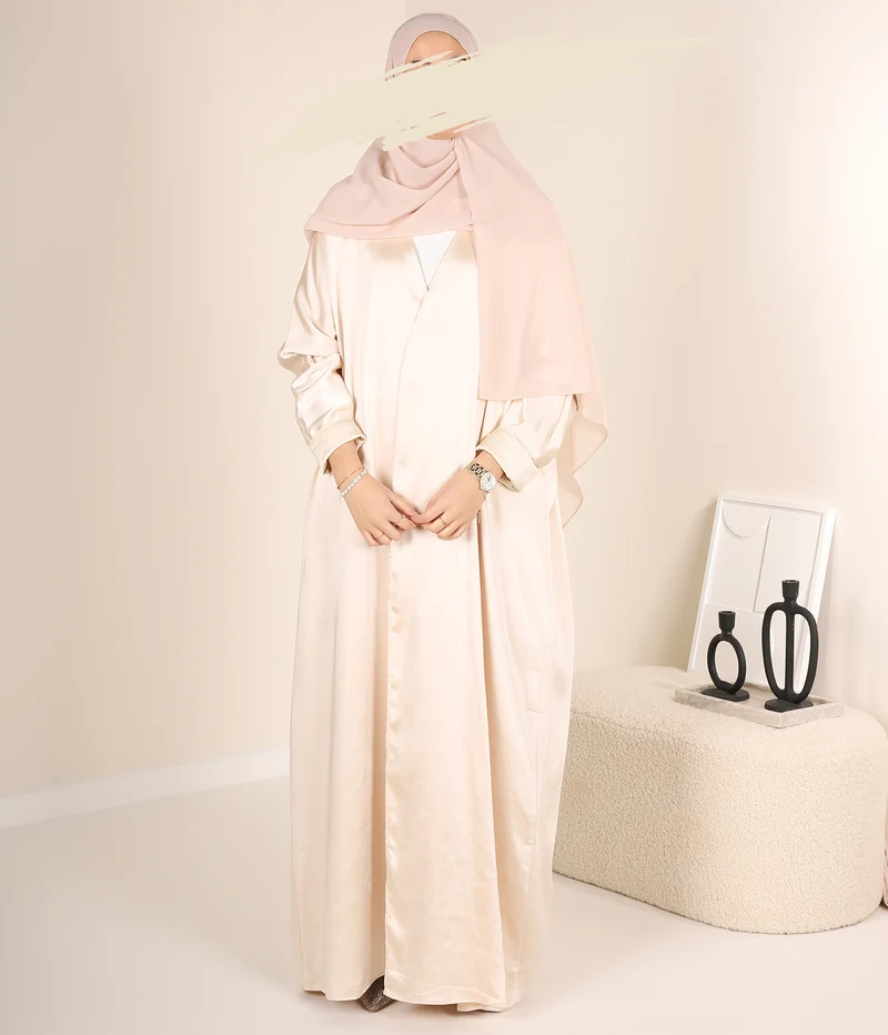Offene Abaya Dhahiriya - Perle