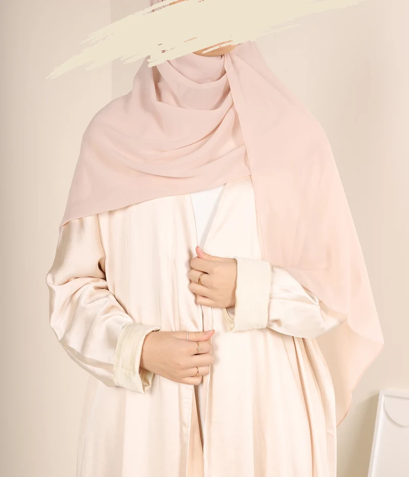 Offene Abaya Dhahiriya - Perle