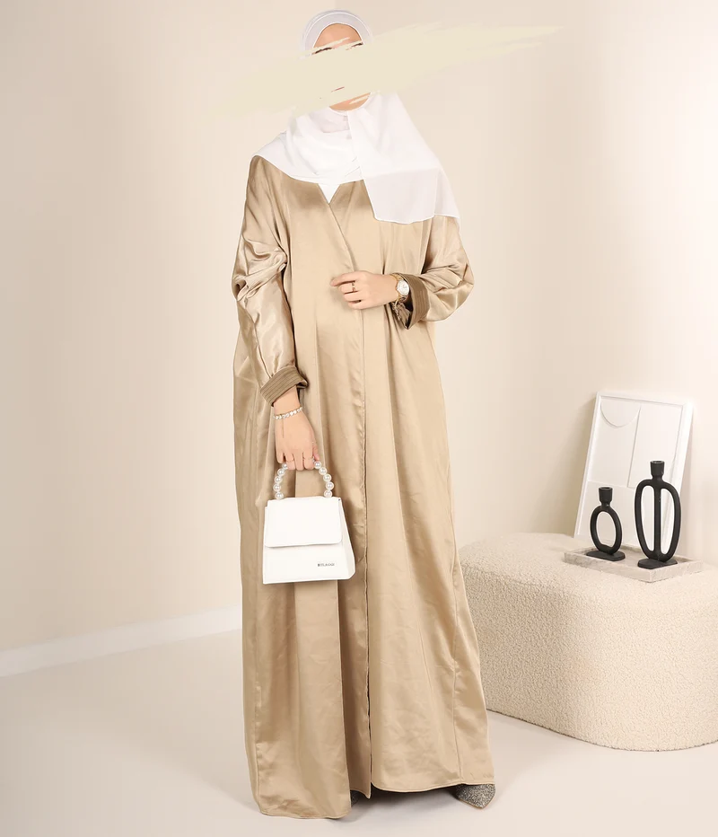 Offene Abaya Dhahiriya – Platinperle