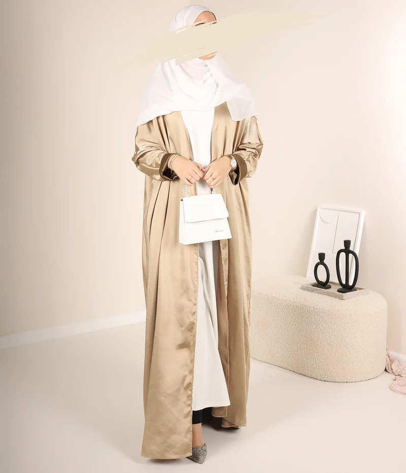 Offene Abaya Dhahiriya – Platinperle