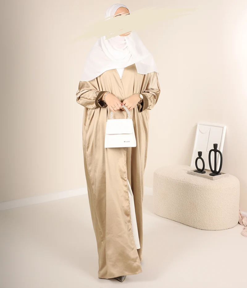 Offene Abaya Dhahiriya – Platinperle