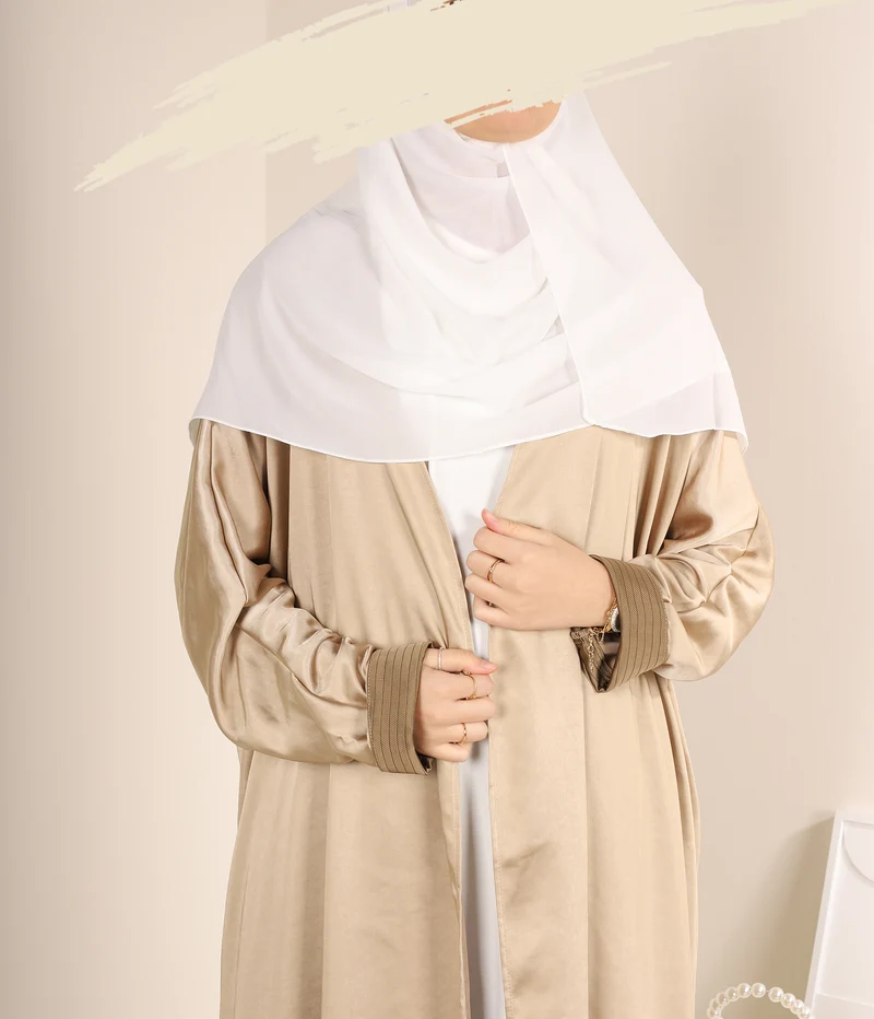 Offene Abaya Dhahiriya – Platinperle