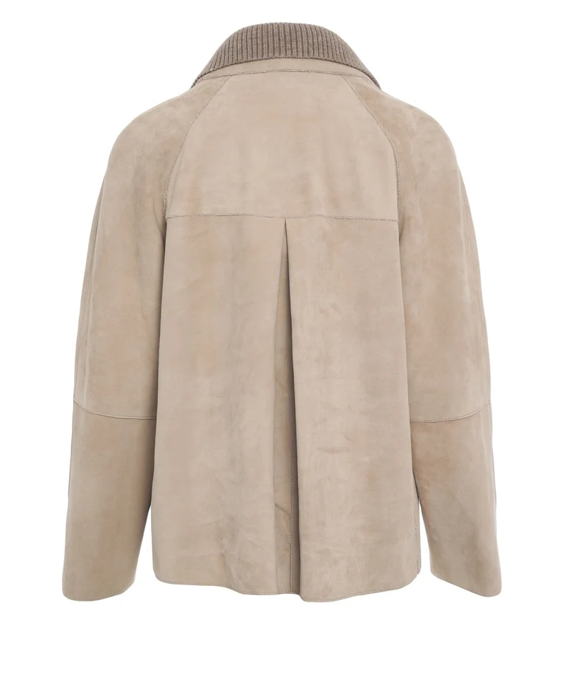 Giacca in pelle 'Sole'
