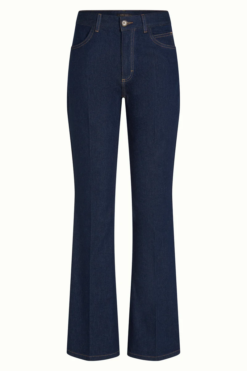 Tammy Flare Pants Onyx Denim