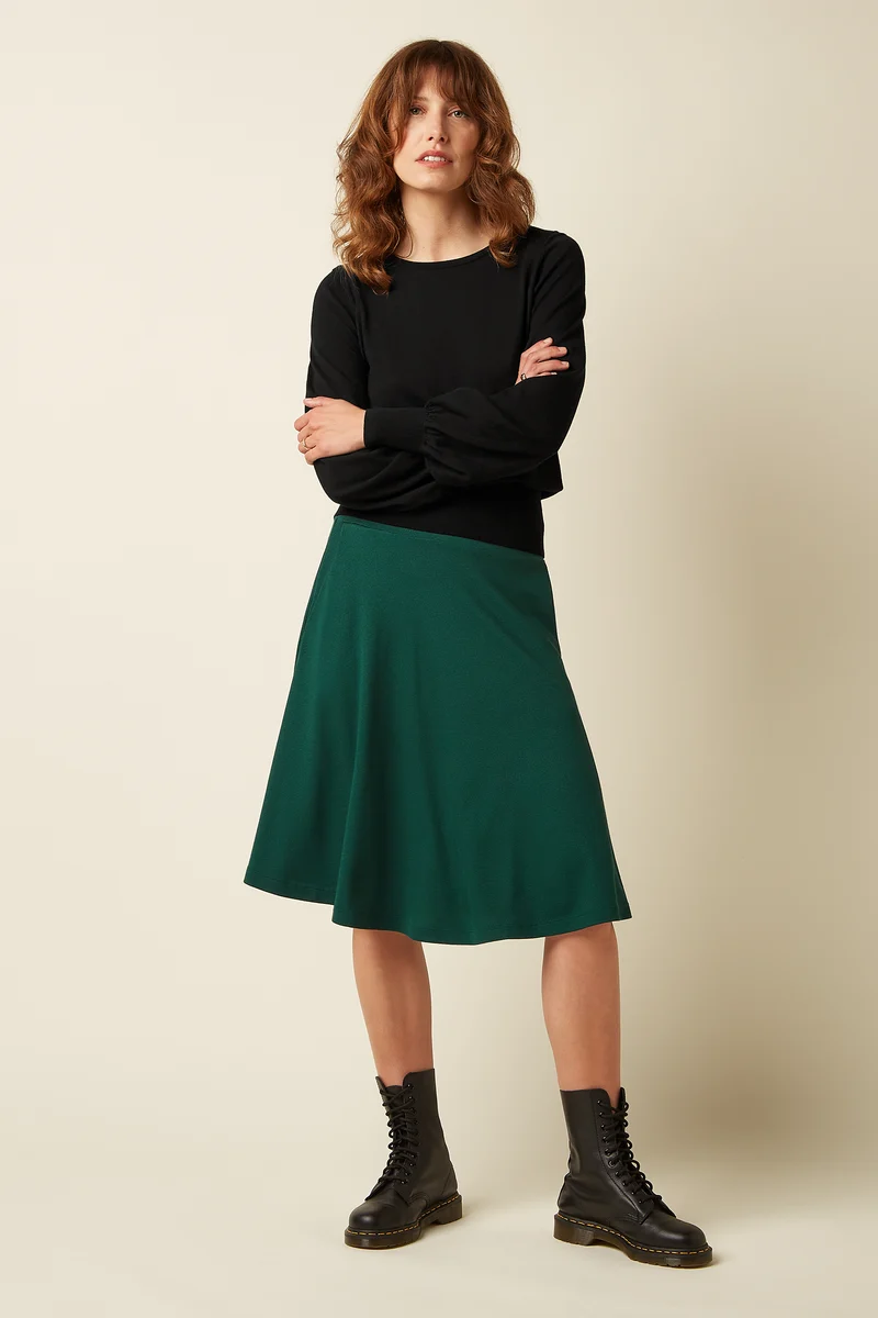 Serena Skirt Milano Crepe
