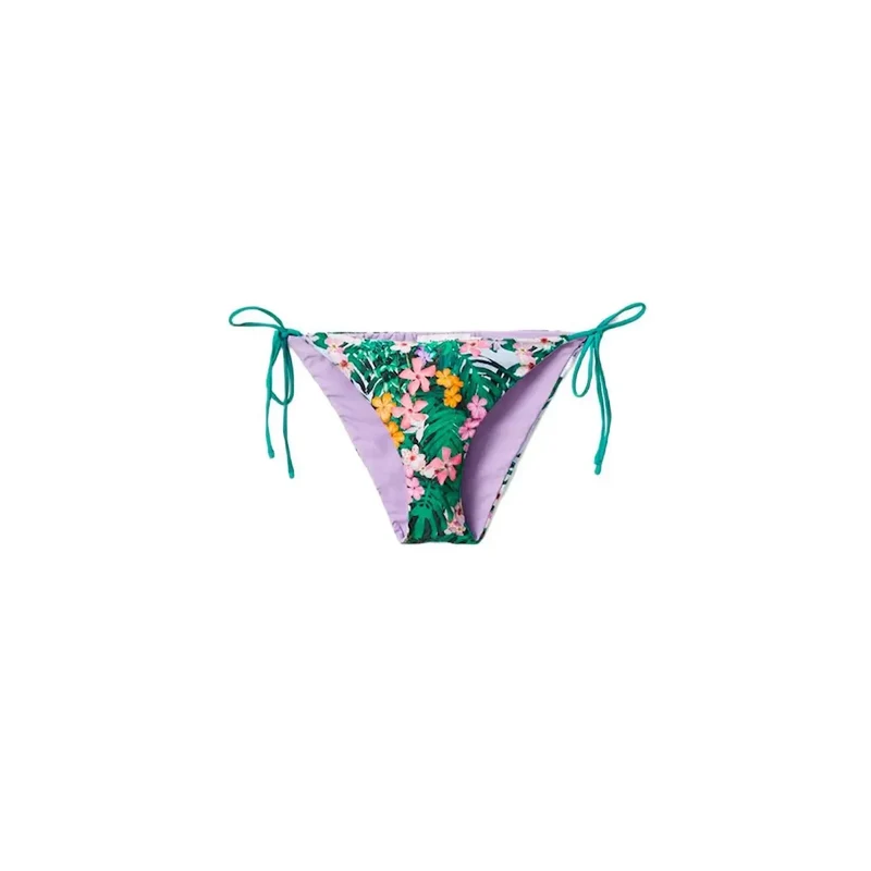 Desigual Damen Badeanzug in Grün mit Blumenmuster