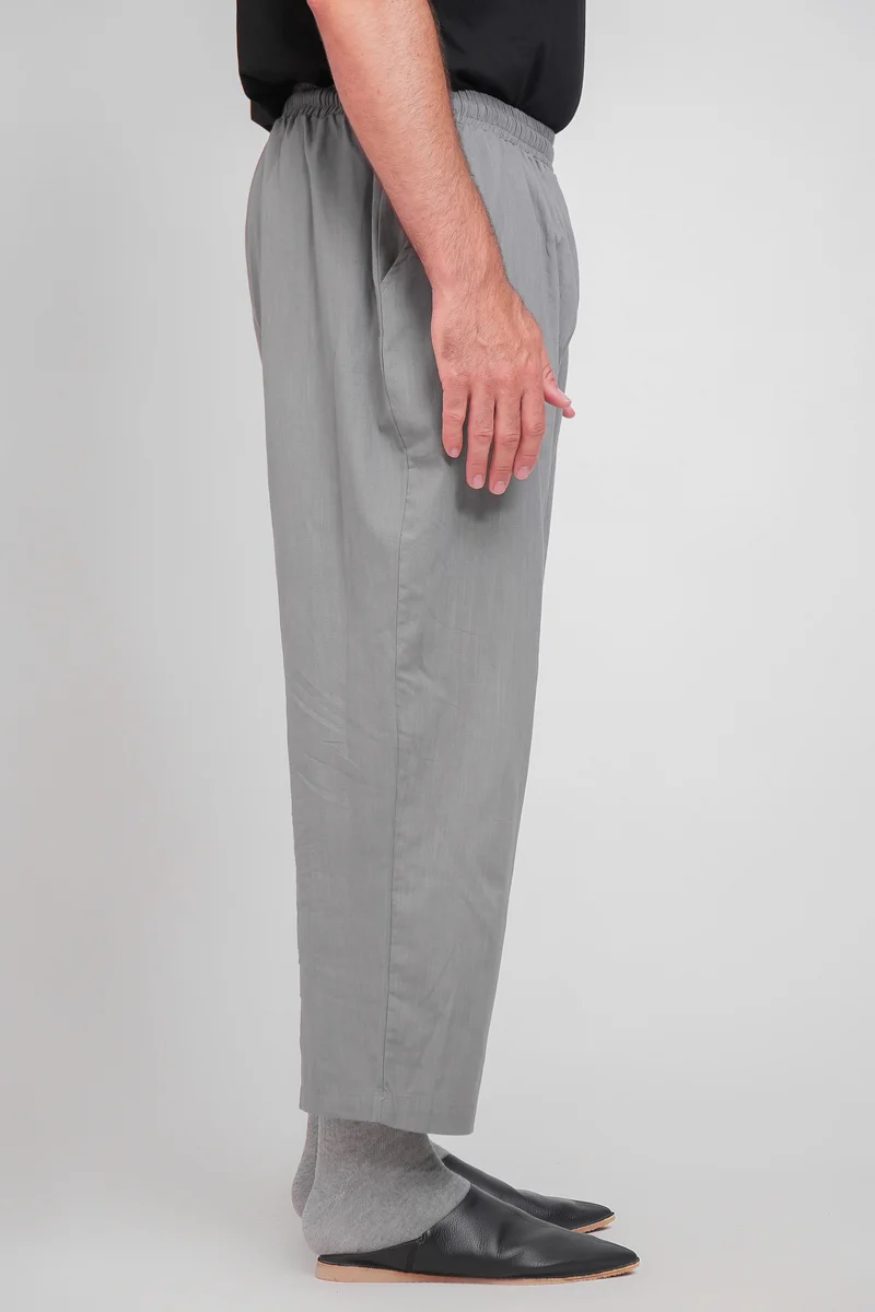 Hose Classic Mastor Leinen - Asche