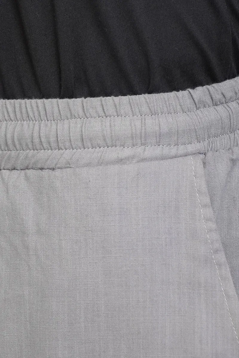 Hose Classic Mastor Leinen - Asche