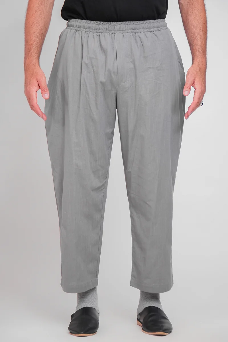 Hose Classic Mastor Leinen - Asche