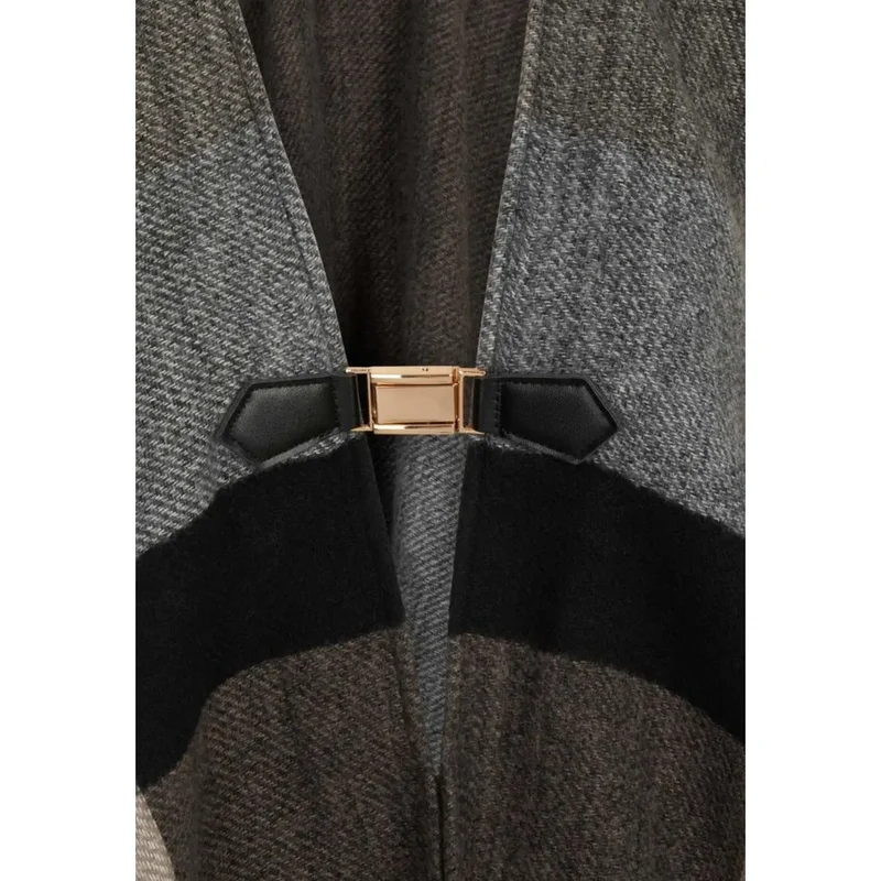 Morgan De Toi Ärmelloser Blazer aus beigefarbenem Polyester für Damen