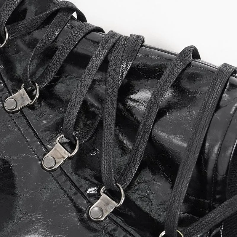 Punk-Körpergeschirr für Herren mit asymmetrischen Schnallen