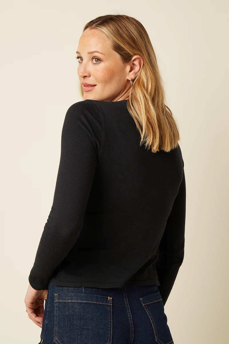 Cardi Roundneck Cocoon