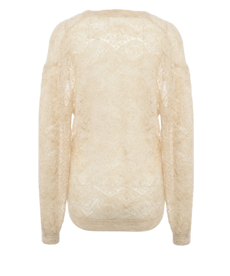 Pullover con scollo a V