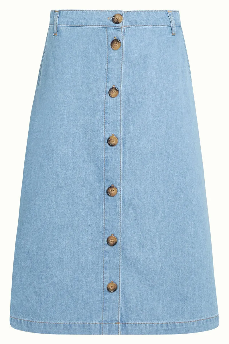 Marie Skirt Festa Light Denim