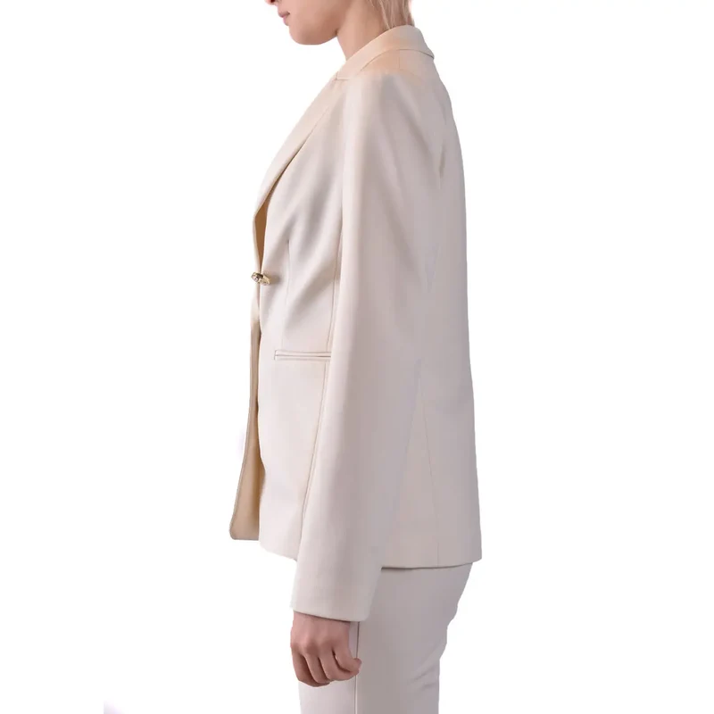 Pinko Damenblazer in Rosa aus Viskosemischung mit Reverskragen