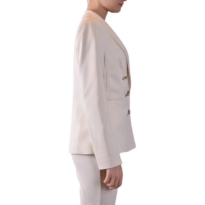Pinko Damenblazer in Rosa aus Viskosemischung mit Reverskragen