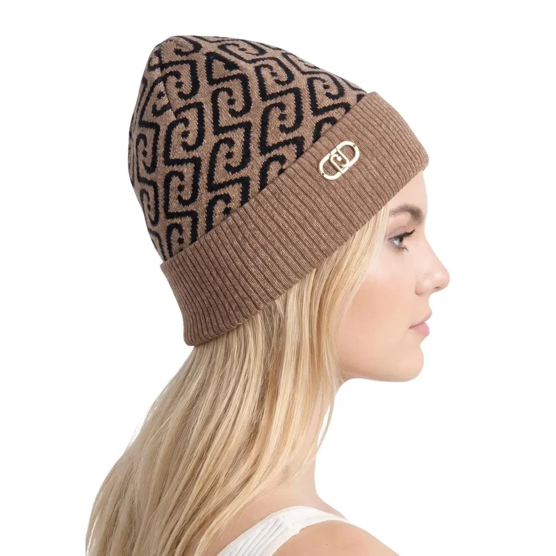 Liu Jo Beige Polyester-Kappe für Damen