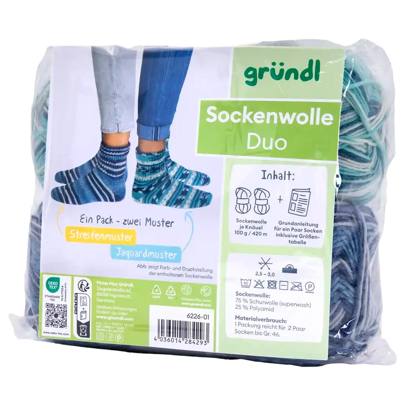 Sockenwolle Duo