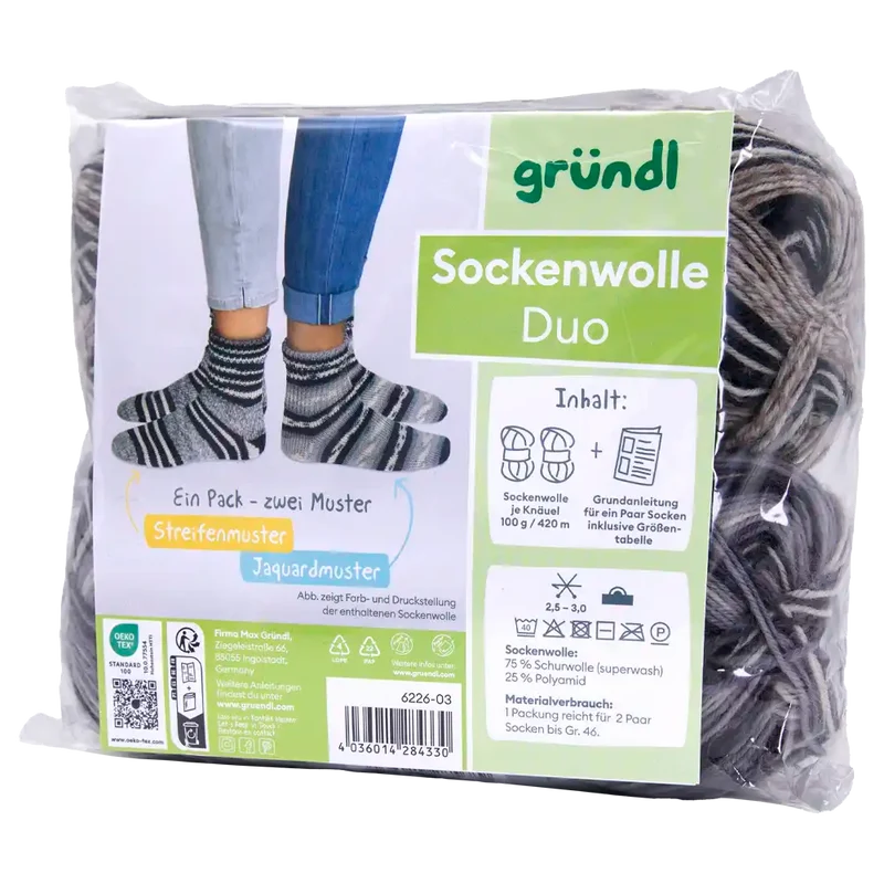 Sockenwolle Duo