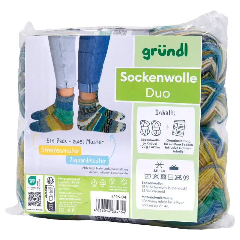 Sockenwolle Duo