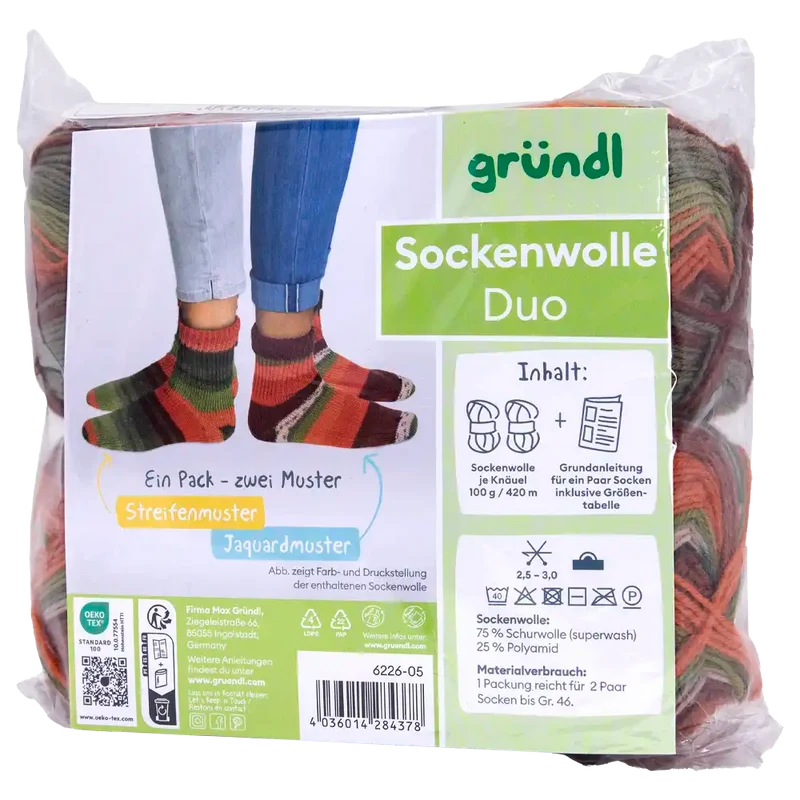 Sockenwolle Duo