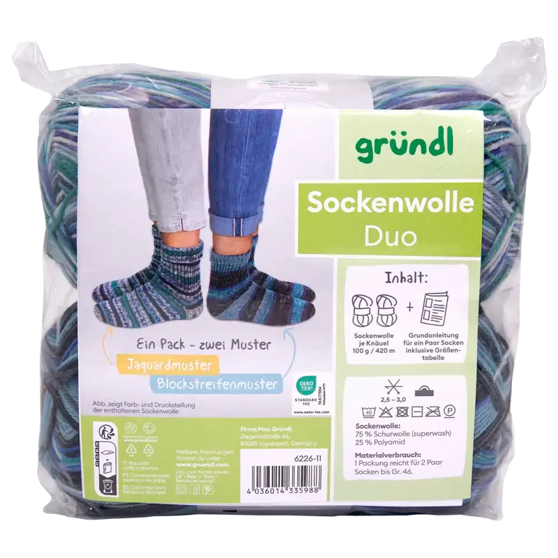 Sockenwolle Duo
