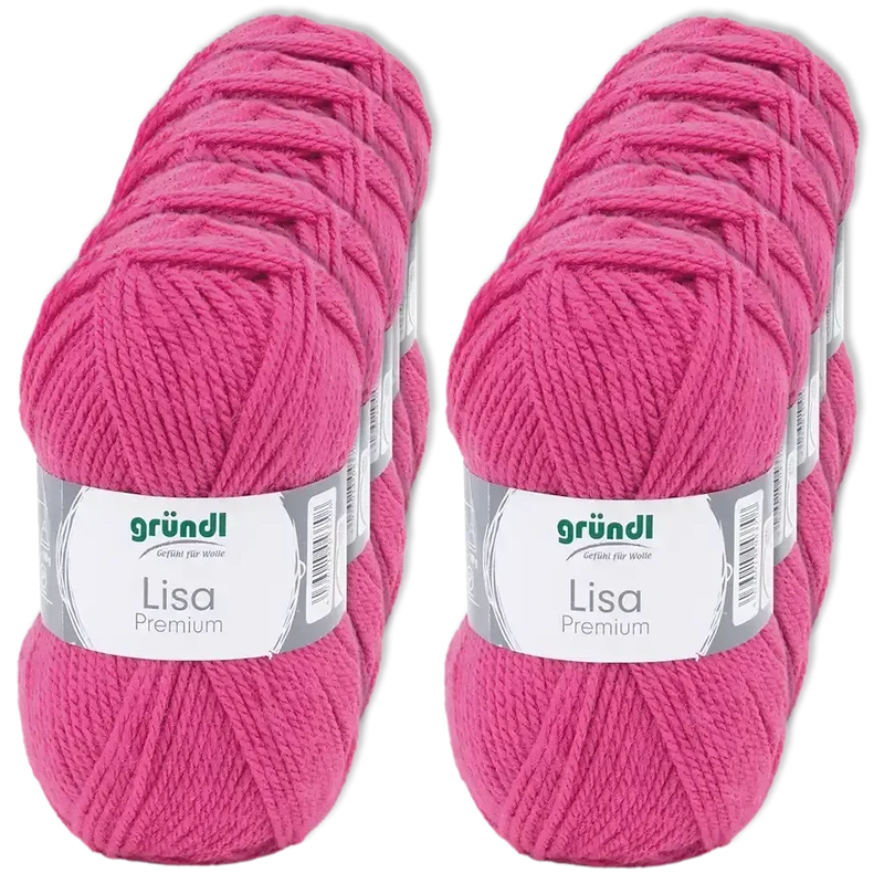 Lisa Premium Uni 10er Pack