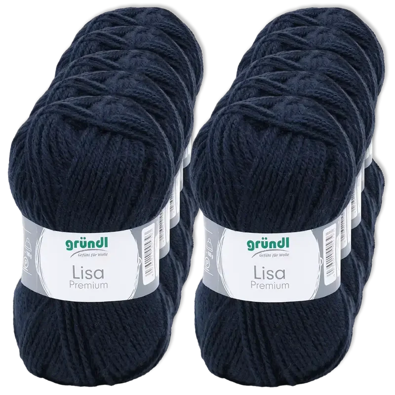 Lisa Premium Uni 10er Pack