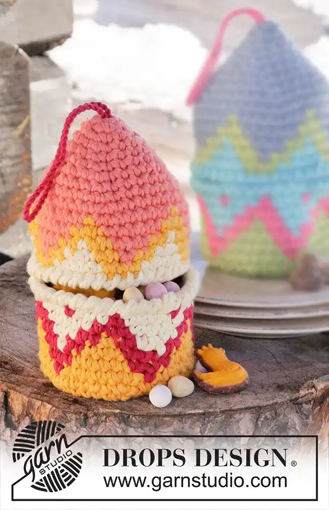 Korb Hide & Sweet (Häkelset)