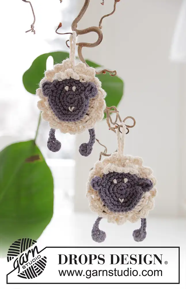 Anhänger Rocking Sheep (Häkelset)