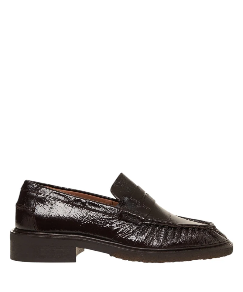 Loafers in pelle