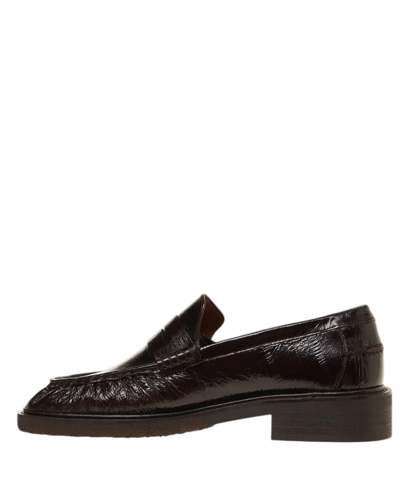 Loafers in pelle