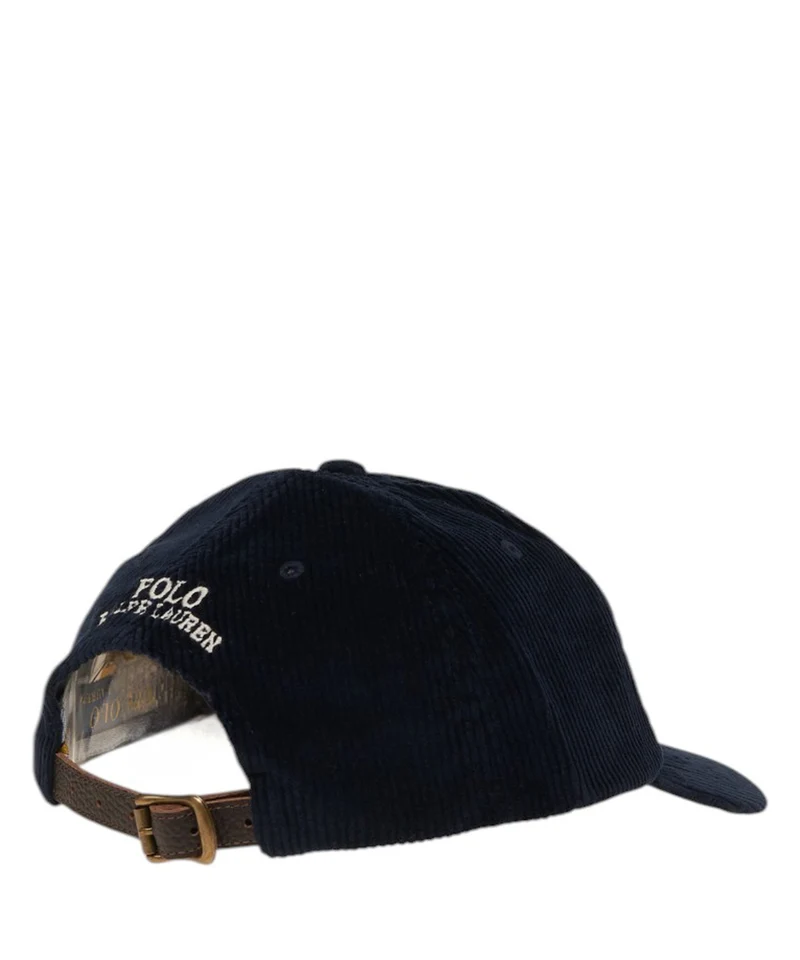 Cappello baseball in velluto a coste