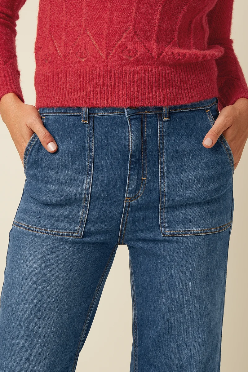 Debra Pants Onyx Denim Washed