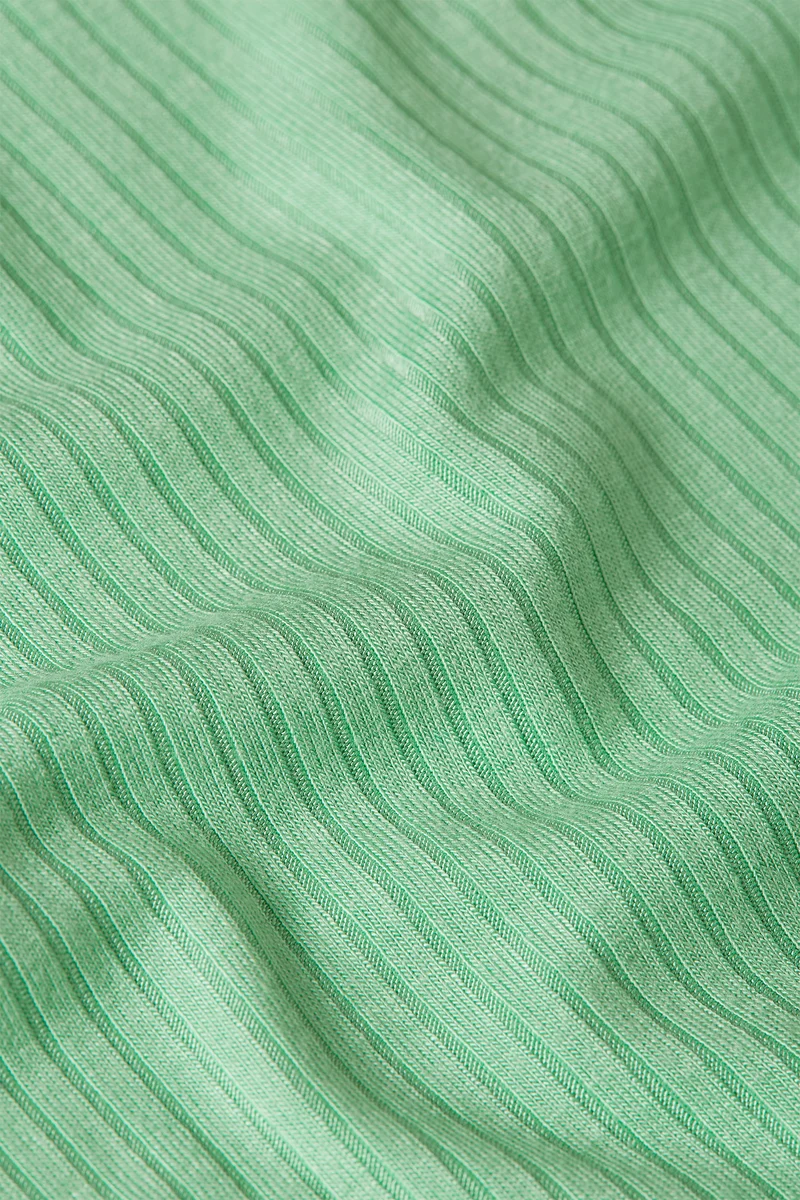 Carice Top Uni Rib