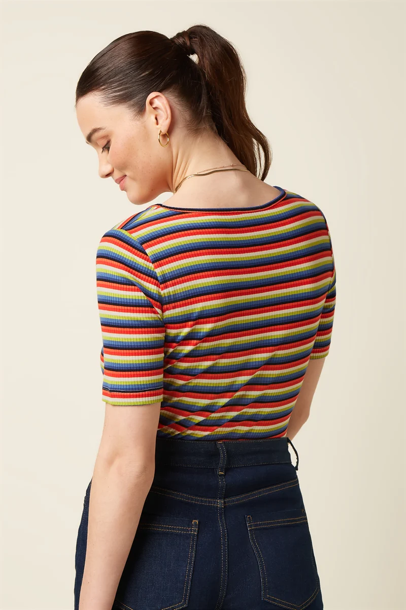 Carice V Top Samui Stripe